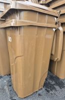 Plastová nádoba 240 l BIO hnedá s roštom