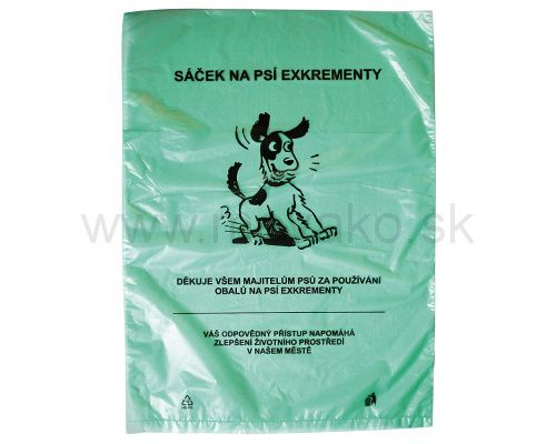 Sáčky na psie exkrementy 