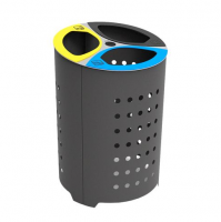 Vonkajší odpadkový trojkôš DORIA