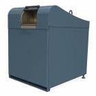 Kryté státie s 1 bubnovým vhadzovacím otvorom na 1100l kontajner