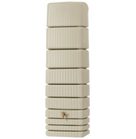 Zásobník na dažďovú vodu SLIM 650 l. - sandbeige