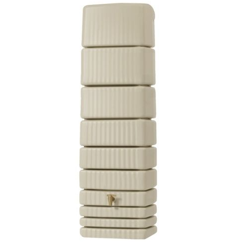Zásobník na dažďovú vodu SLIM 650 l. - sandbeige