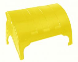 Veľké veko na 1100 l kontajner V/V -žlté