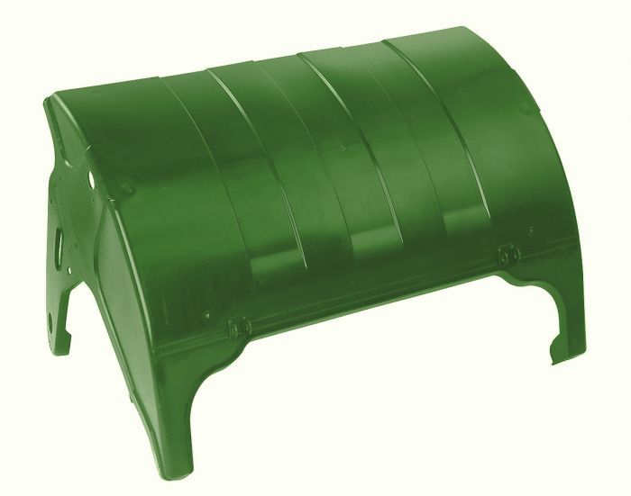 Veľké veko na 1100 l kontajner-zelené