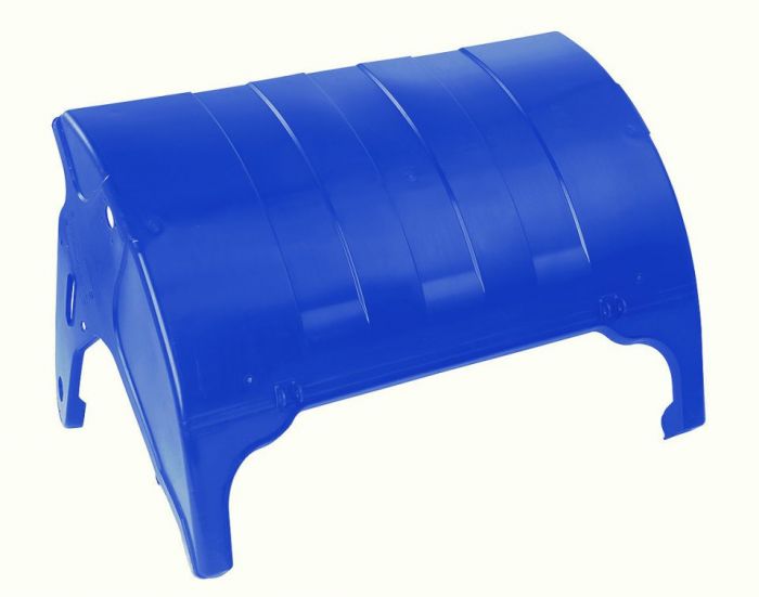 Veľké veko na 1100 l kontajner-modré