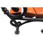 Liatinová lavička VIEDEŇ TEAK