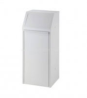 Výklopný kôš 70 l biely