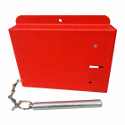 Núdzová schránka na kľúče s paličkou