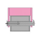 Držiak valčeka ABROLL 