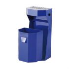 Kôš s popolníkom - červený